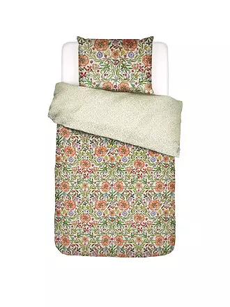 ESSENZA | Linge de lit en satin 70x90cm / 140x200cm Celeste Pure White |